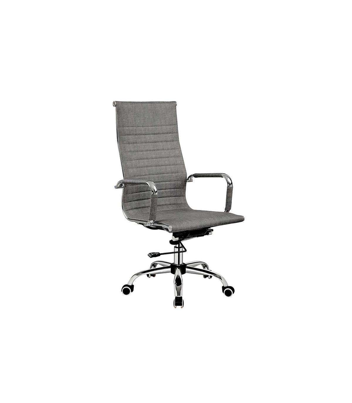 Silla de despacho giratoria elevable con diseño ergonómico
