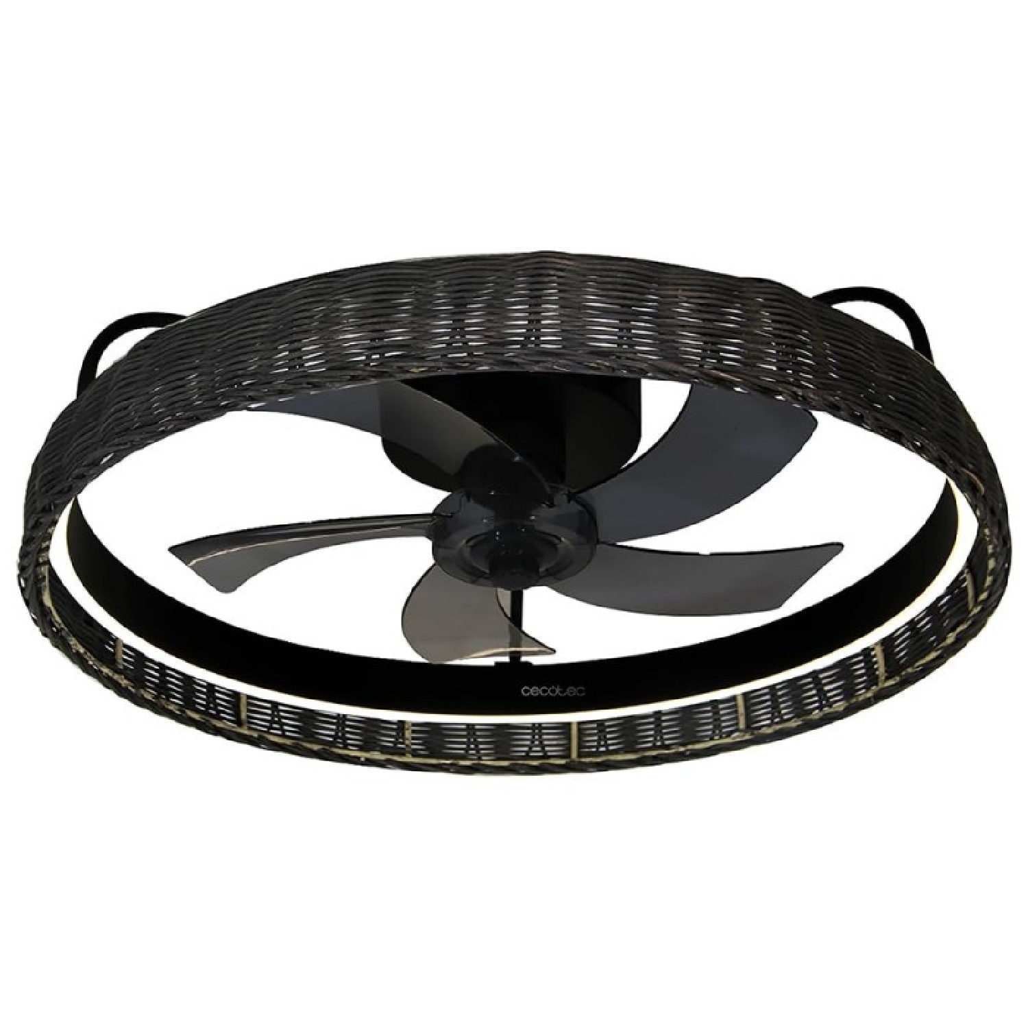 Cecotec ventilador de techo con luz energysilence lampaero 600 black