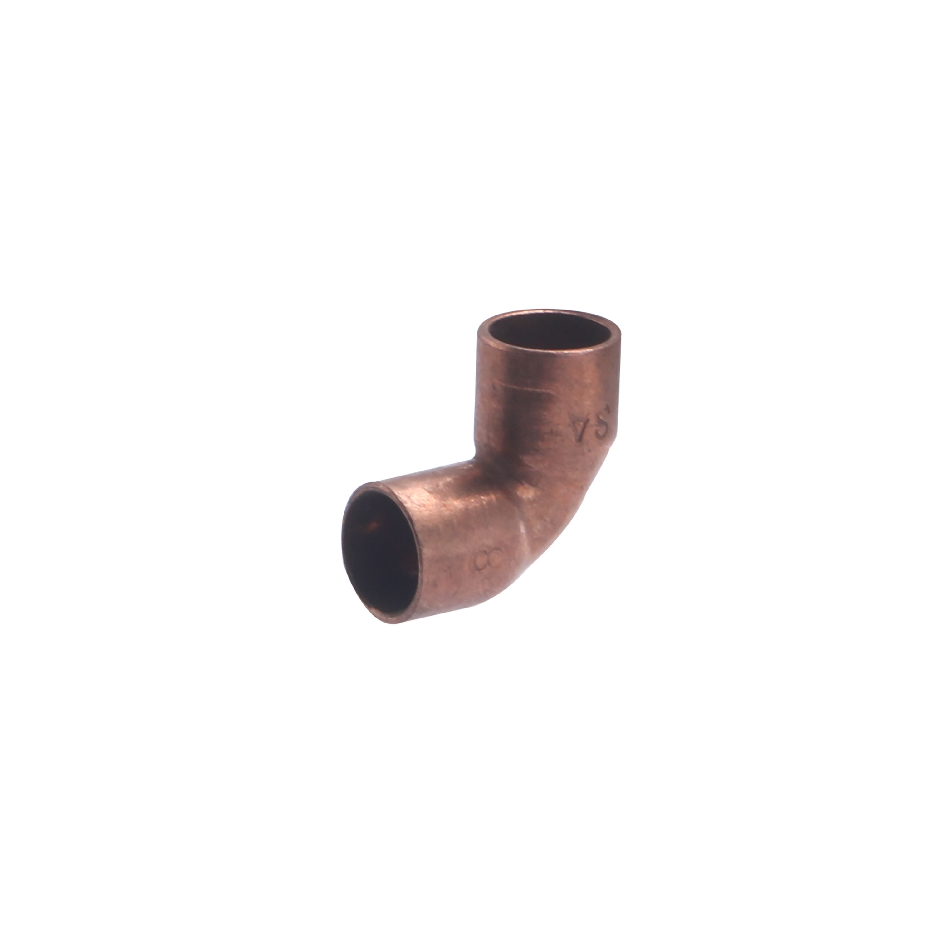 Conexión para soldar en cobre ø8 mm, codo igual
