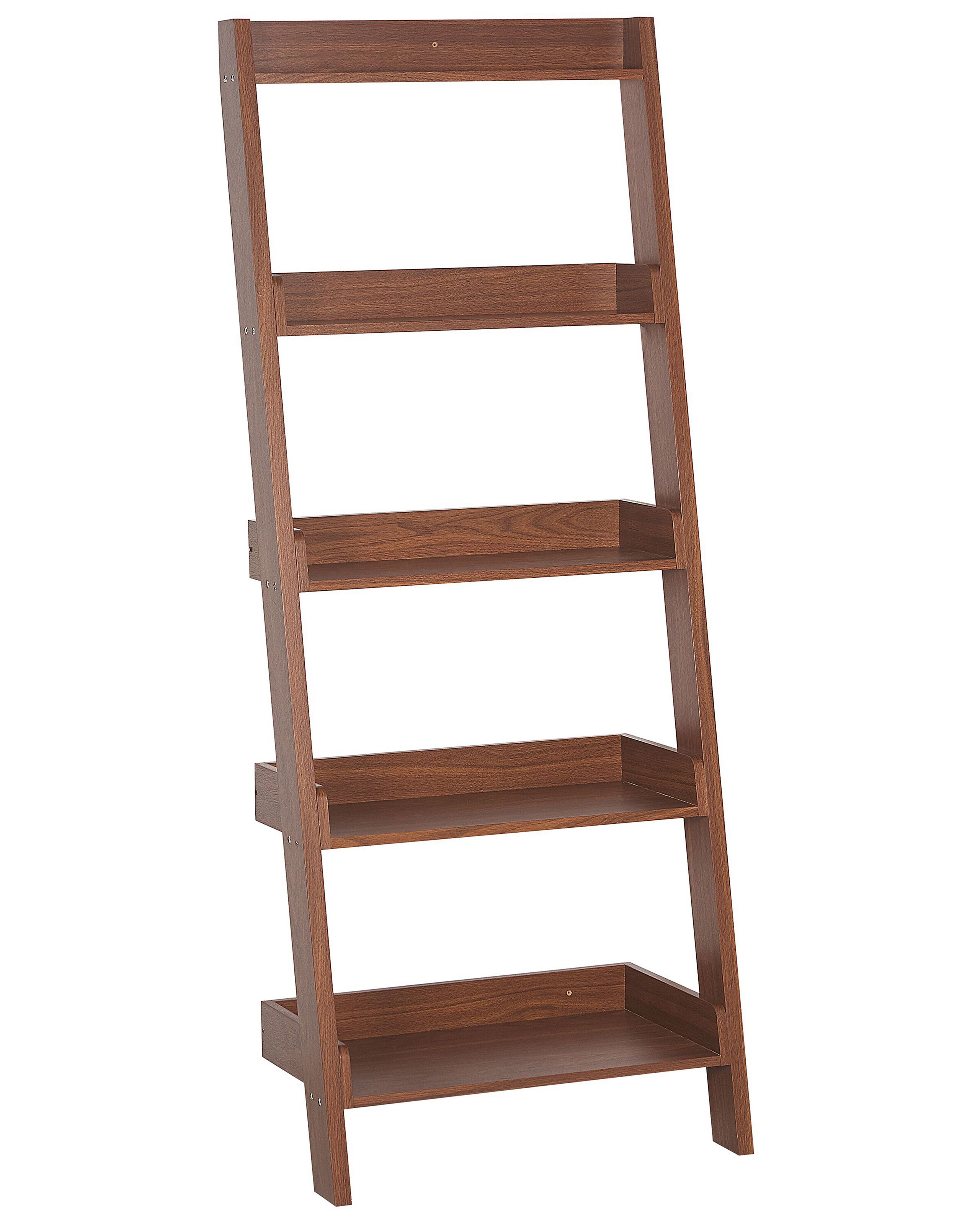 Estantería de 5 niveles mobile trio 167 cm marrón oscuro