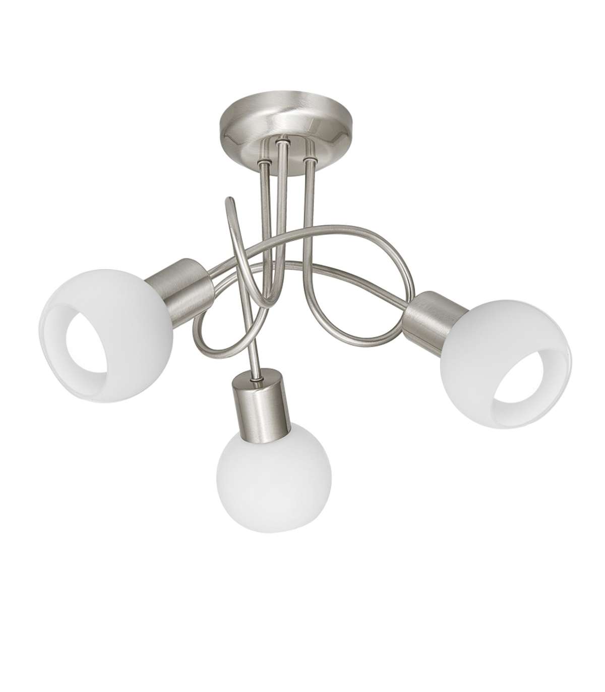 Lámpara a techo 3 luces vera diseño moderno y elegante