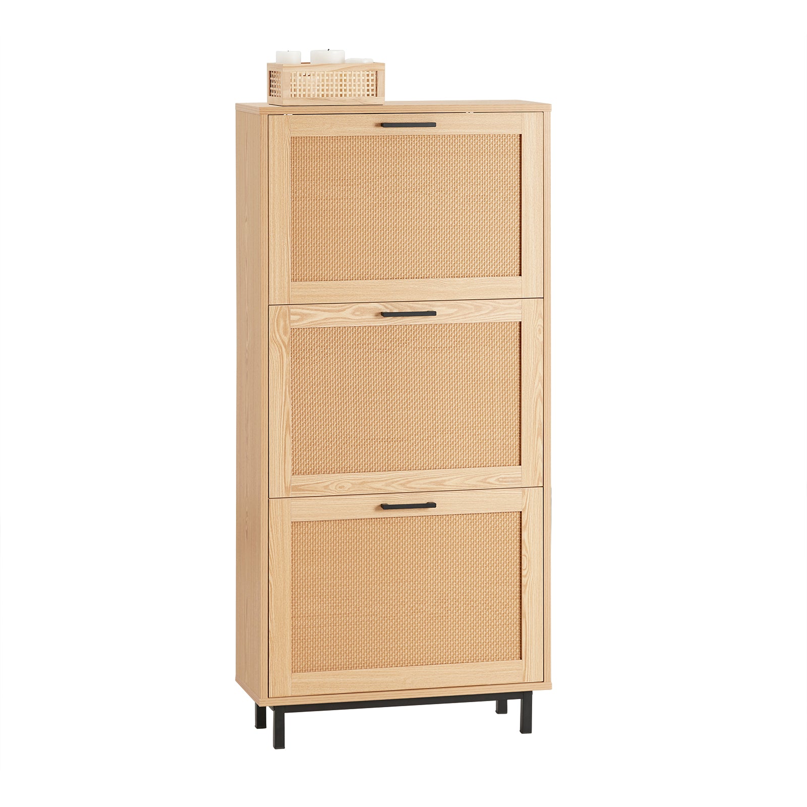 Organizador para zapatos estrecho con 3 solapas fsr155-n sobuy