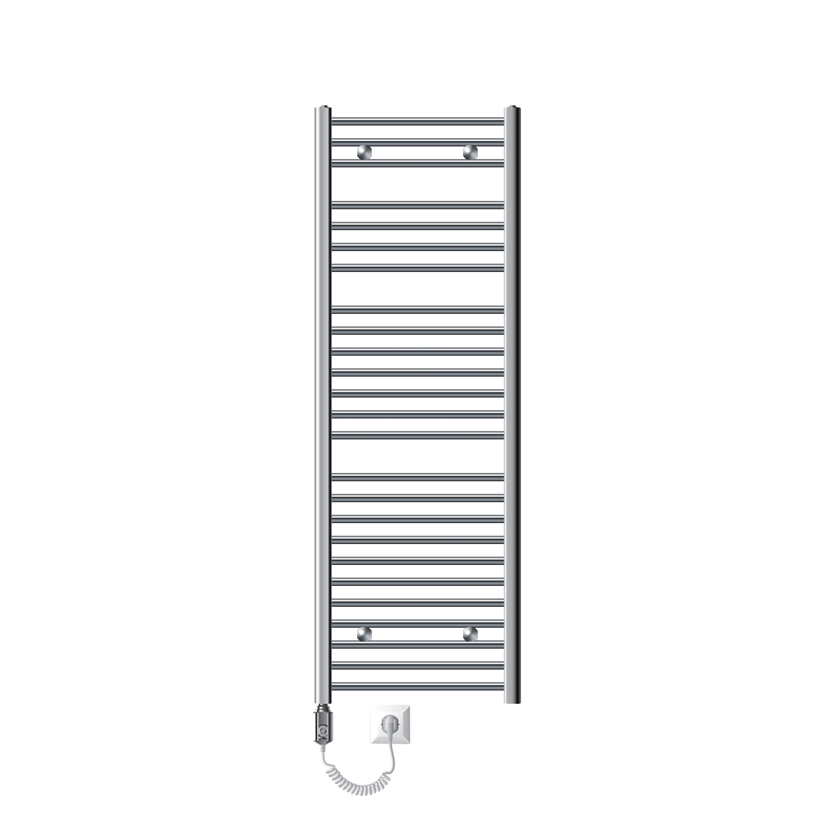 Radiador de baño eléctrico con resistencia 900w 500x1500 mm