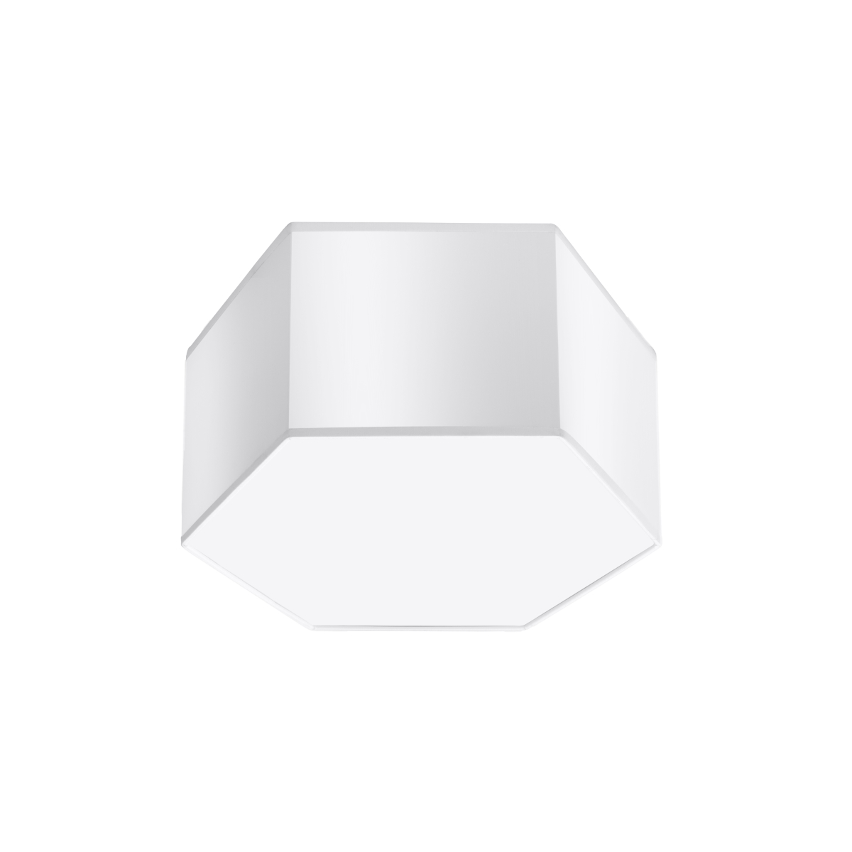 Lámpara de techo sunde 2 blanco cloruro de polivinilo 30.5x15.5x26.5cm