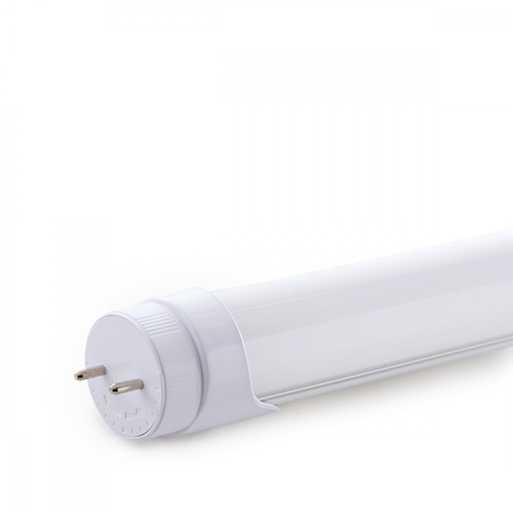 Tubo LED t8 10w 1200lm 4000ºk 60cm cabeza rotatoria conexión un extremo 60