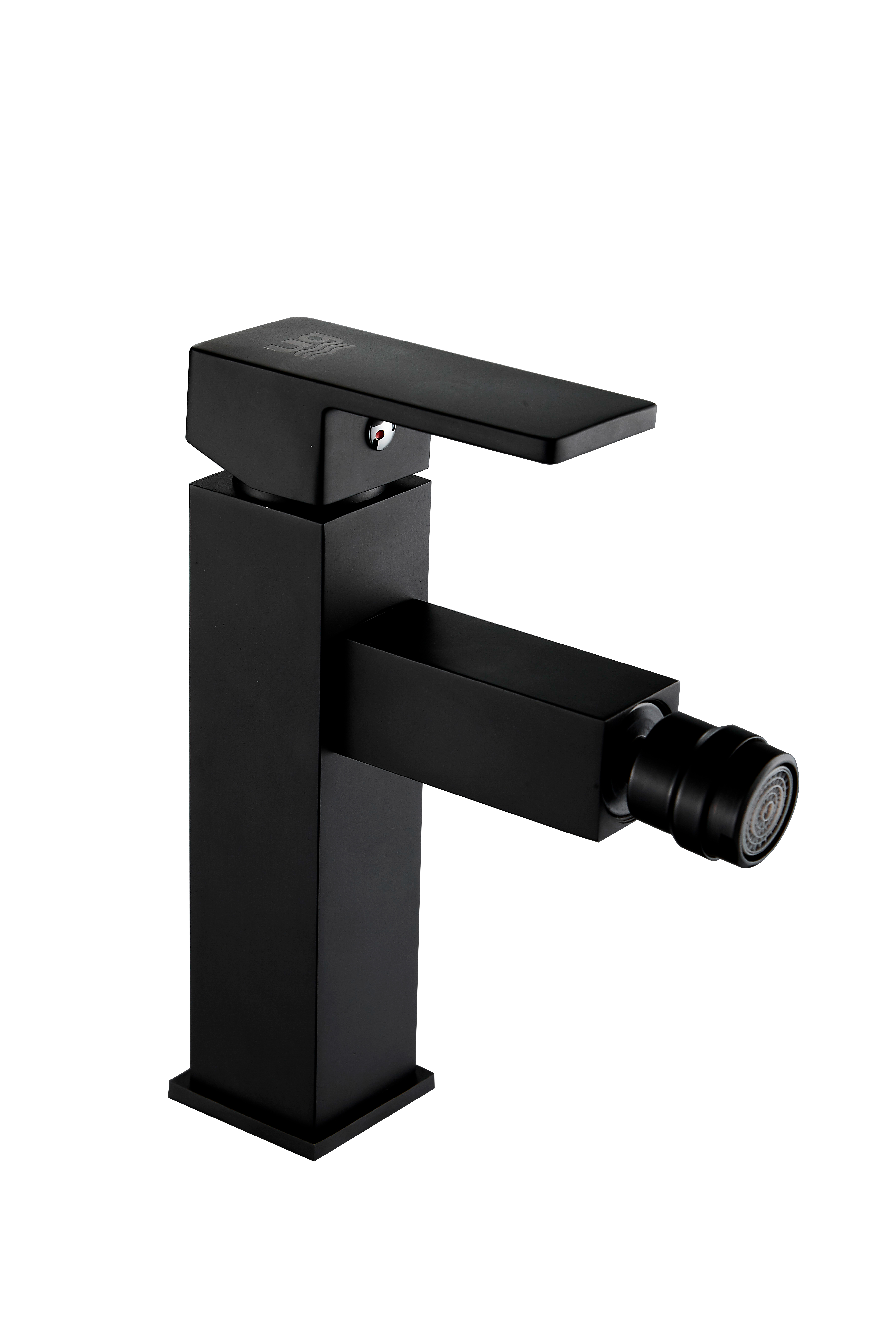Grifo monomando de bidet serie amazonas en color negro