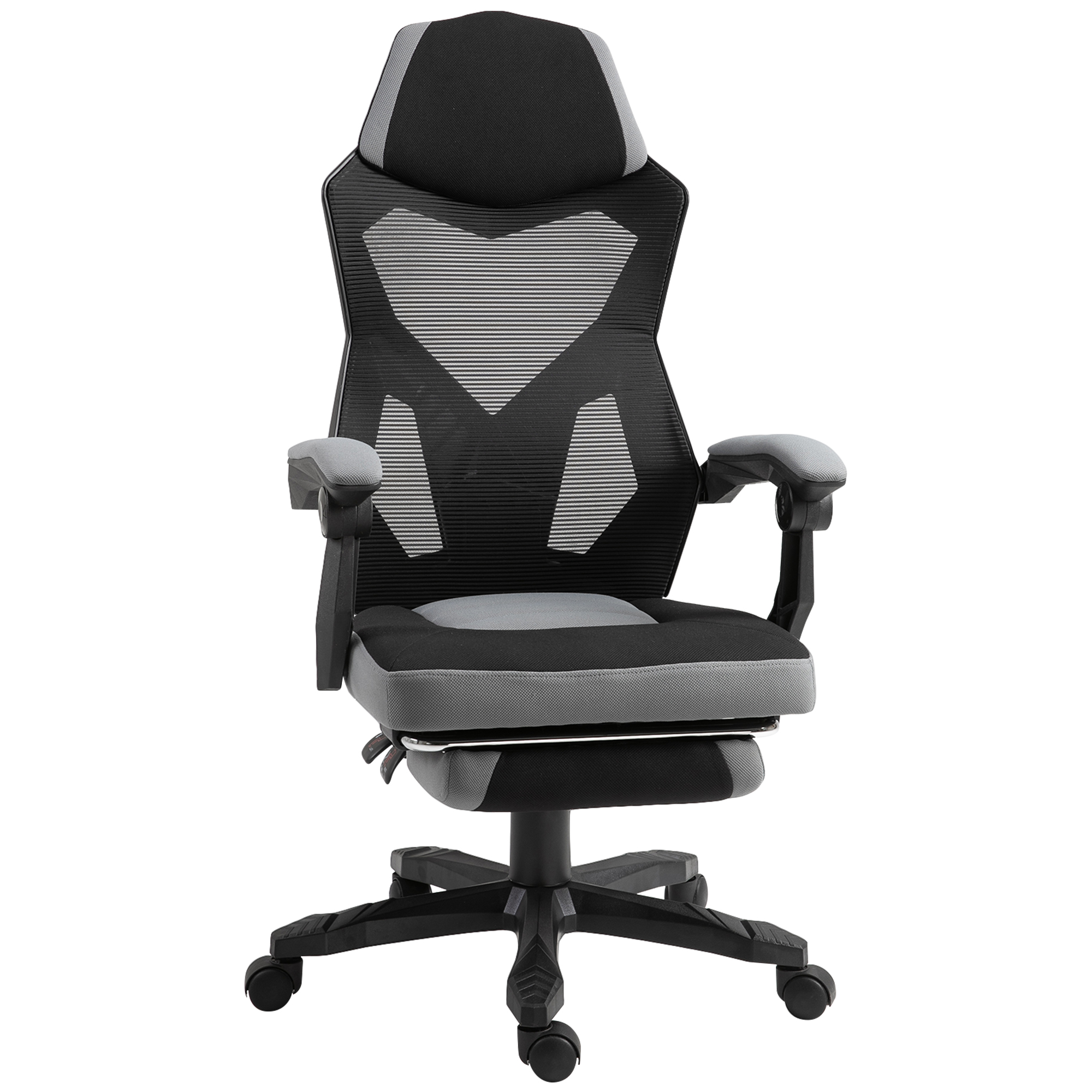 Silla de oficina tela gris 147 32 x 160 02 x 309 88 cm