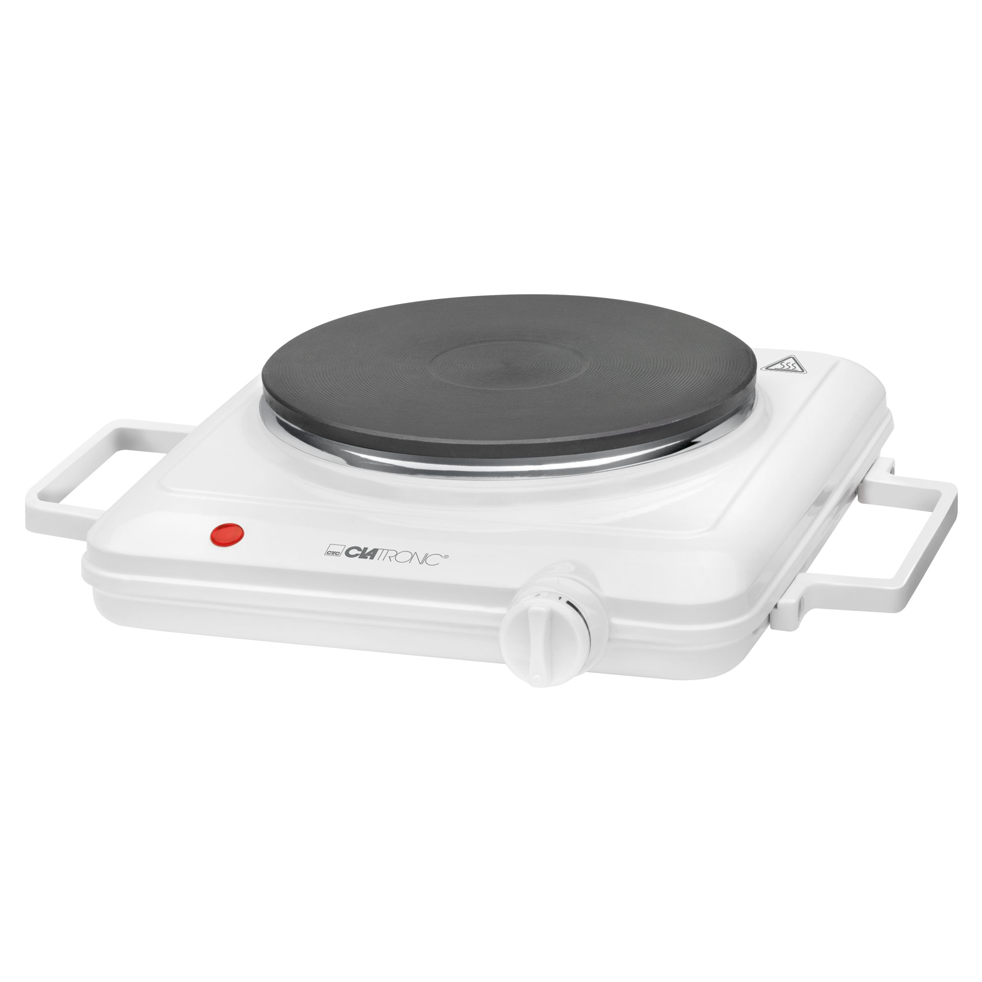 Hornillo eléctrico, zona cocinado 18 cm con a clatronic ekp 3582 blanco 150