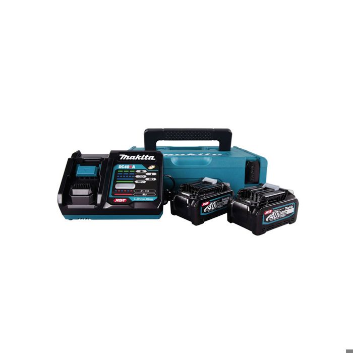 Packs de energía 40vmax xgt® litio-ion - Makita - con 2 baterías de 40v 4.0