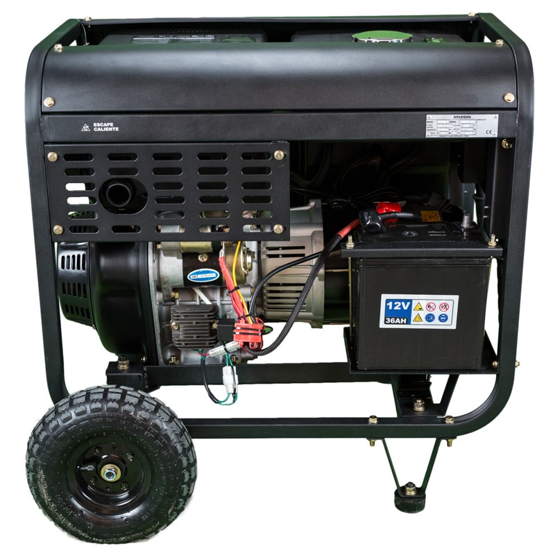 Dhy8500lek generador diésel serie pro 6,5kw hyundai