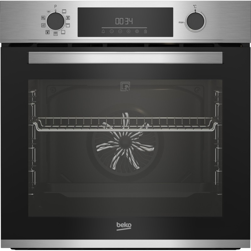 Horno beko bbie12300xmp 72 l pirolítico 9 funciones inox