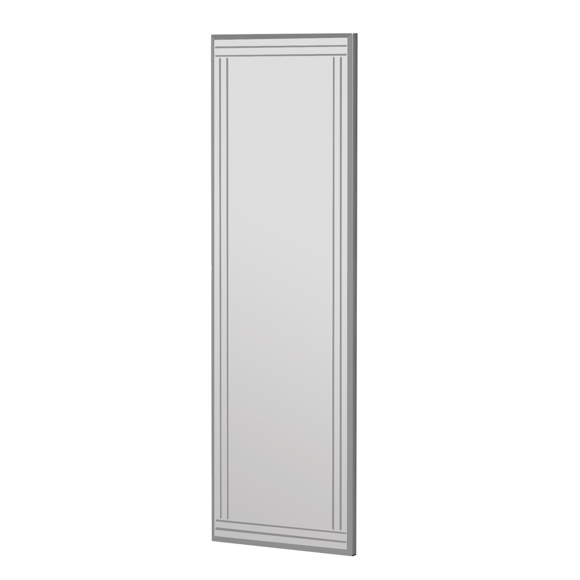 Espejo de madera <<buhem>> - 40 x 120 cm - blanco