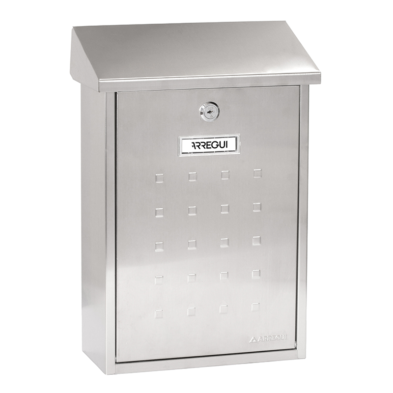 Arregui premium e5607 buzón exterior de inox, antilluvia, fácil instalar