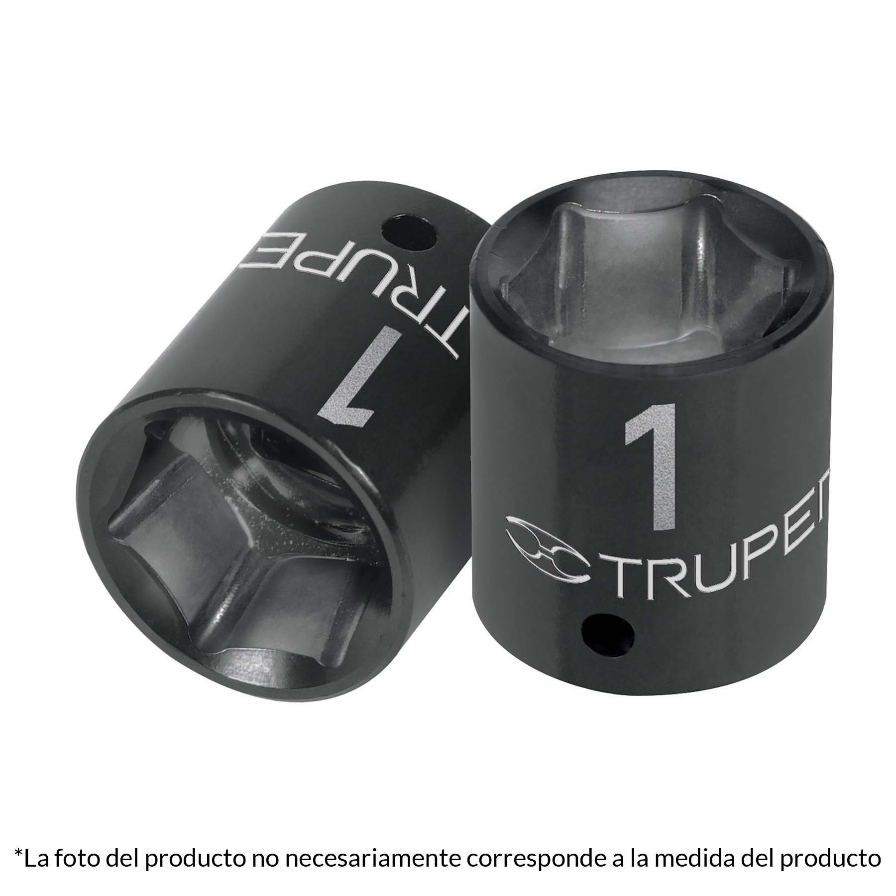 Llave vaso de impacto, cuadro 1/2" - 19 mm
