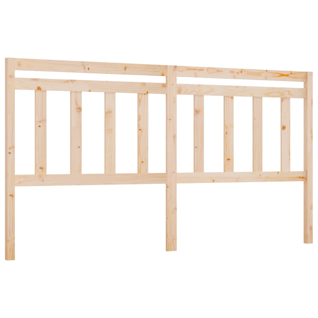 vidaXL cabecero de cama madera maciza de pino 186x4x100 cm