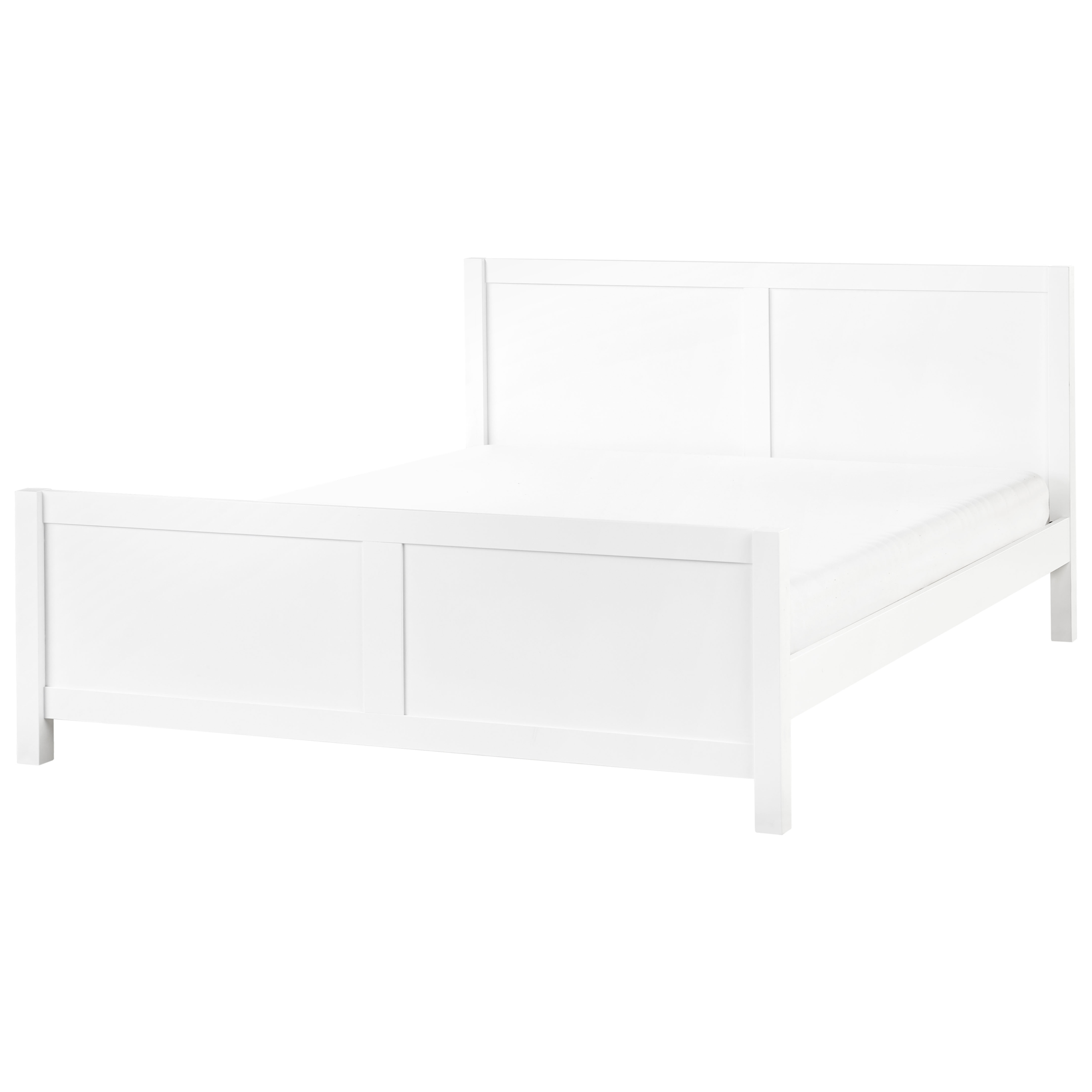Cama madera champagnat 180 x 200 cm blanco