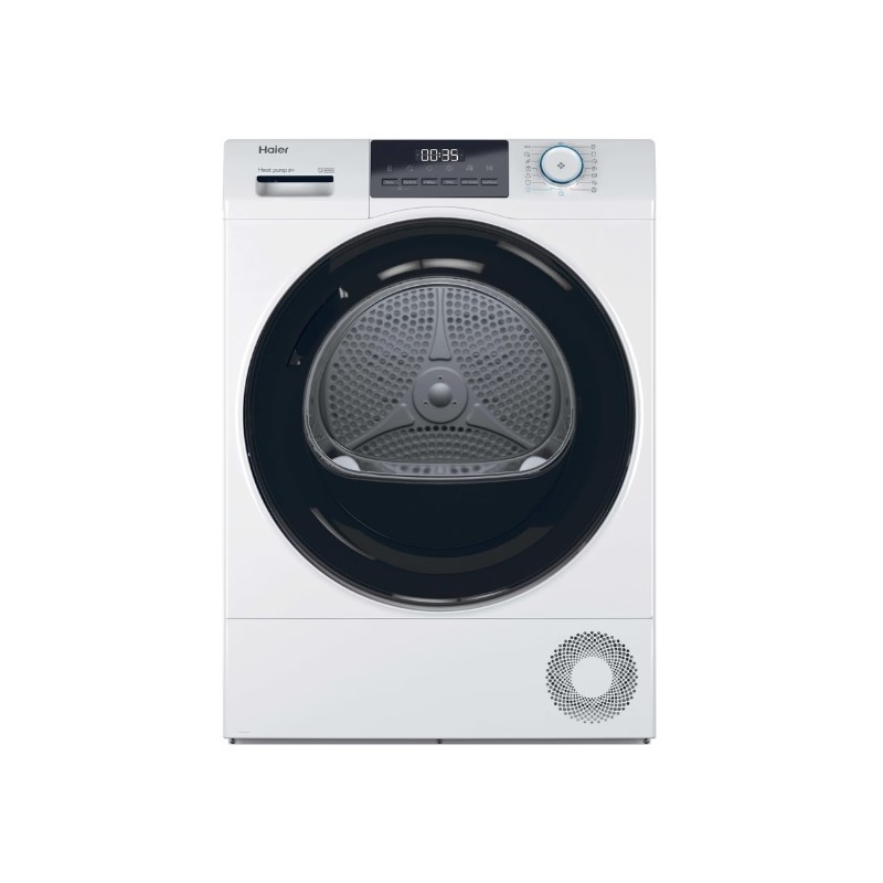 Secadora haier hd80e929es i-pro 8 kg bomba de calor vapor