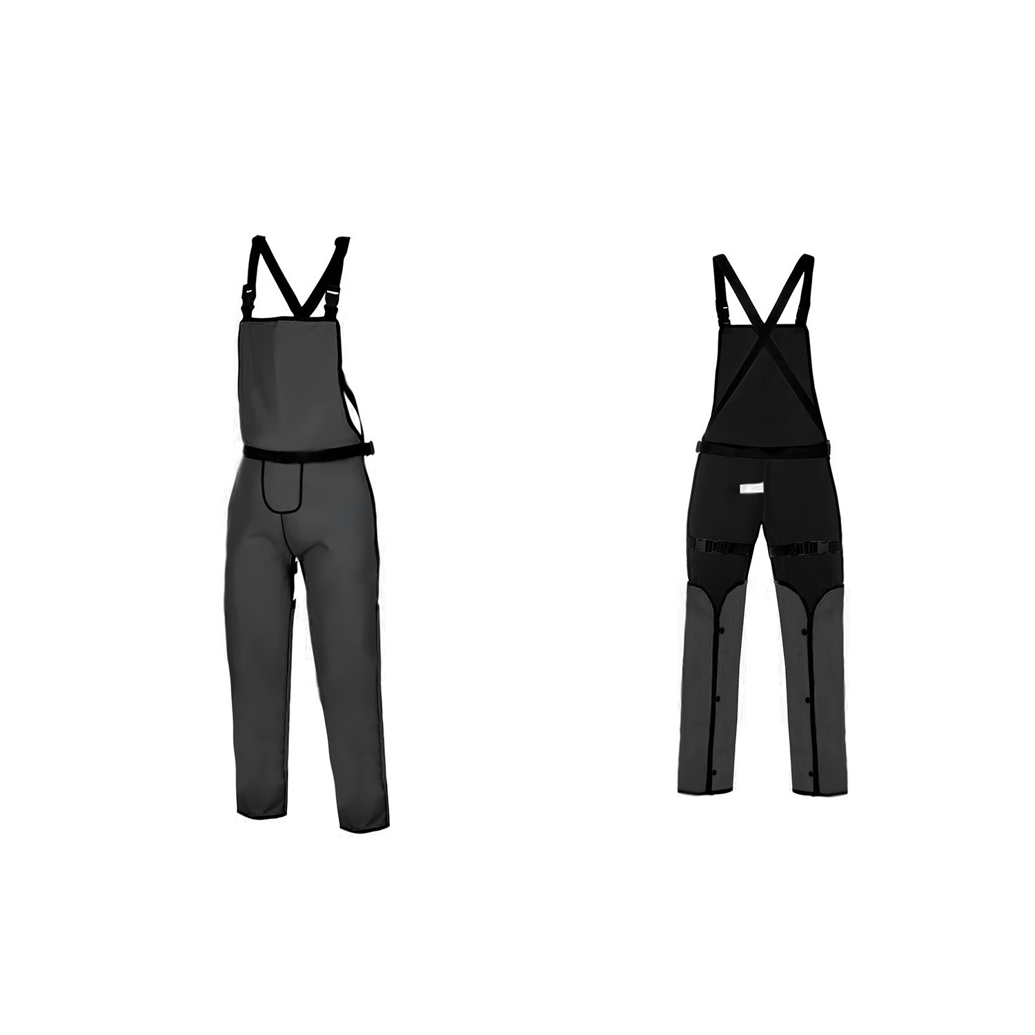 Pattones - peto anticorte para motosierra clase 3 solapa talla l