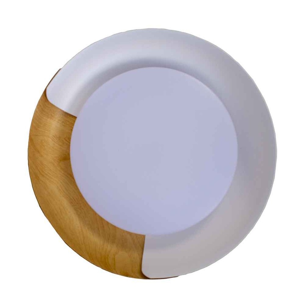 Lampara plafon sufit blanco 46cm
