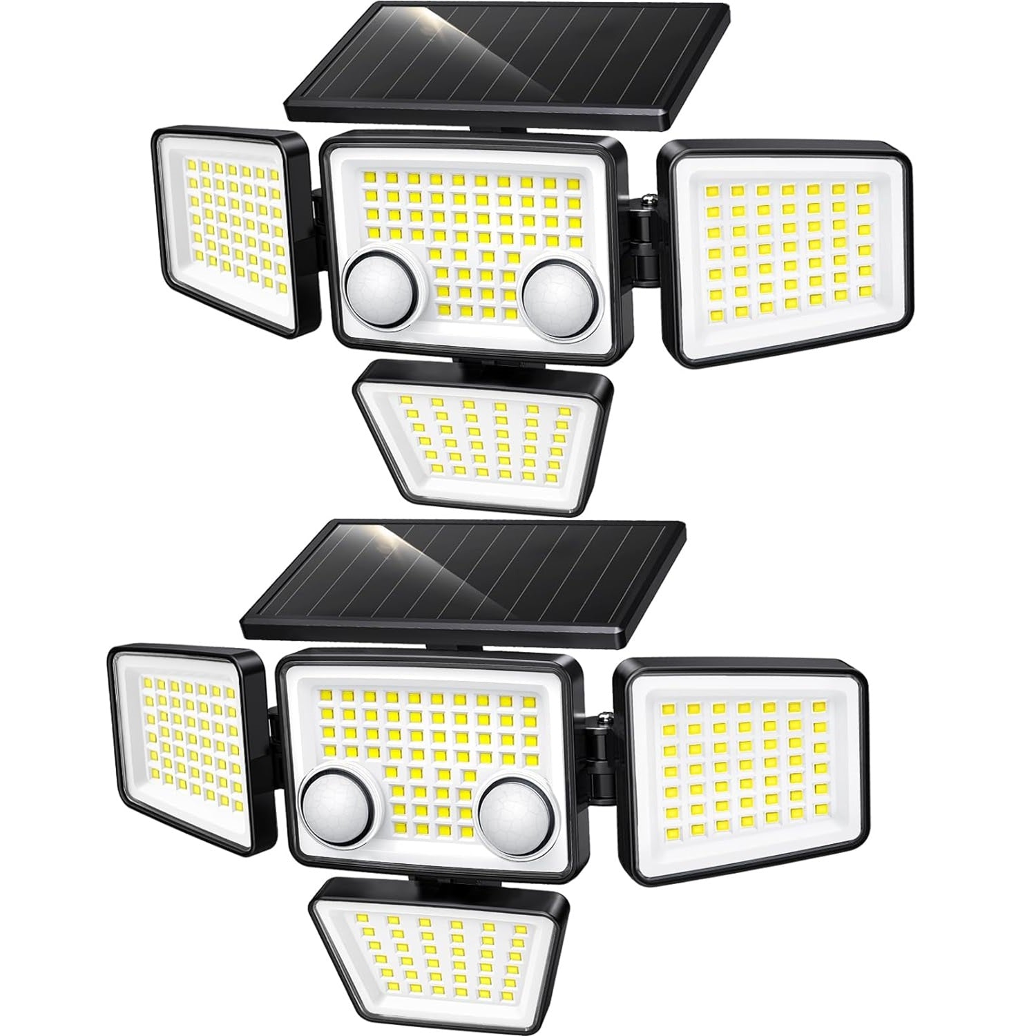Juego de 2 proyectores con sensor solar 700lm fairview
