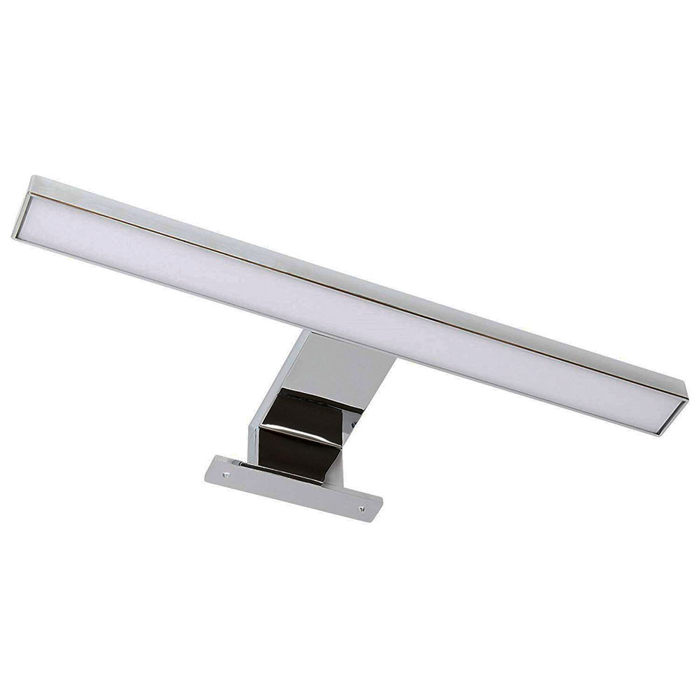 Kibath aplique LED urban 12w de 60 cm acabado cromo brillo 4000 k de abs