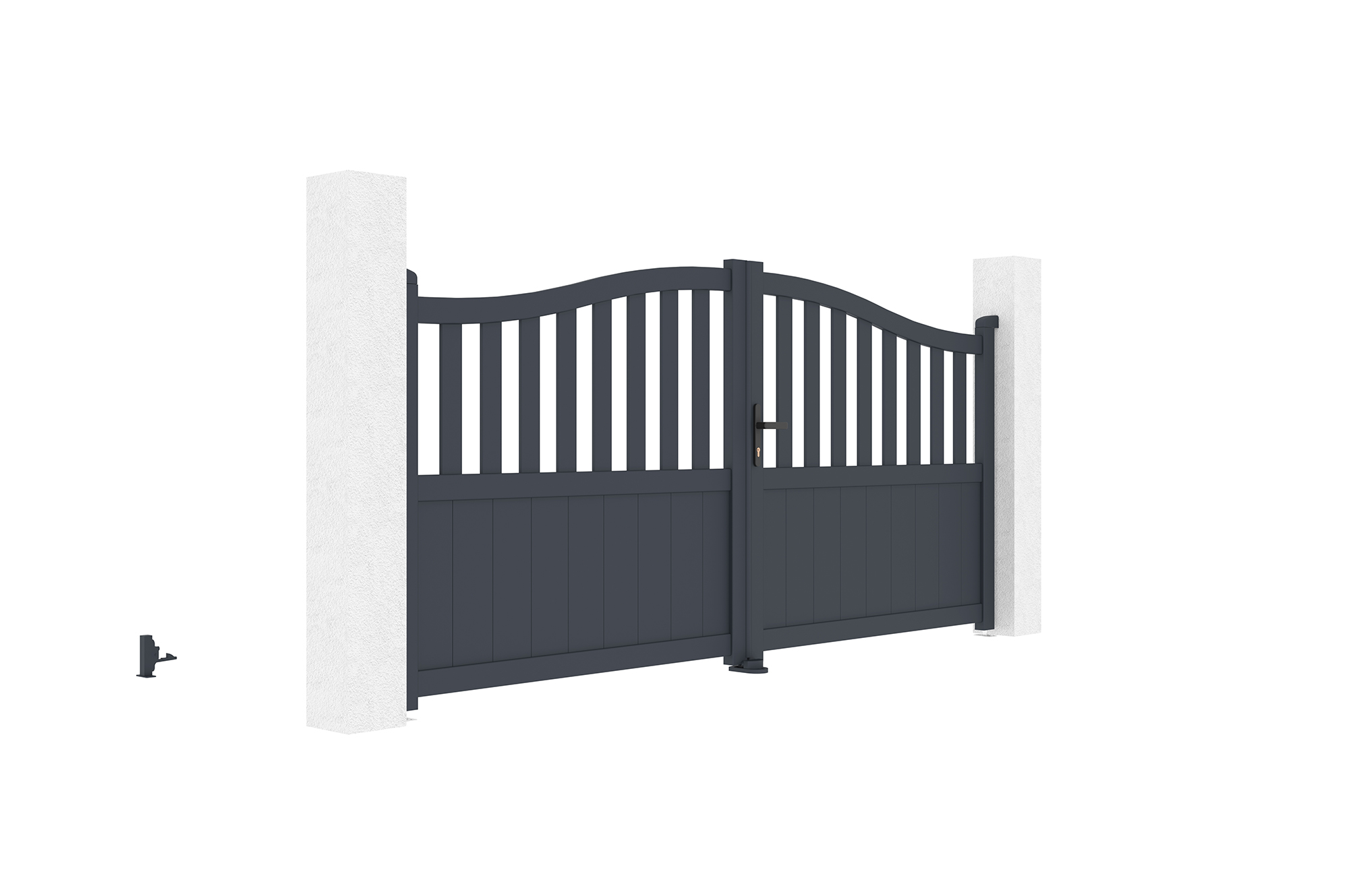 Puerta automática meije 3x1,4 m + tanker b250