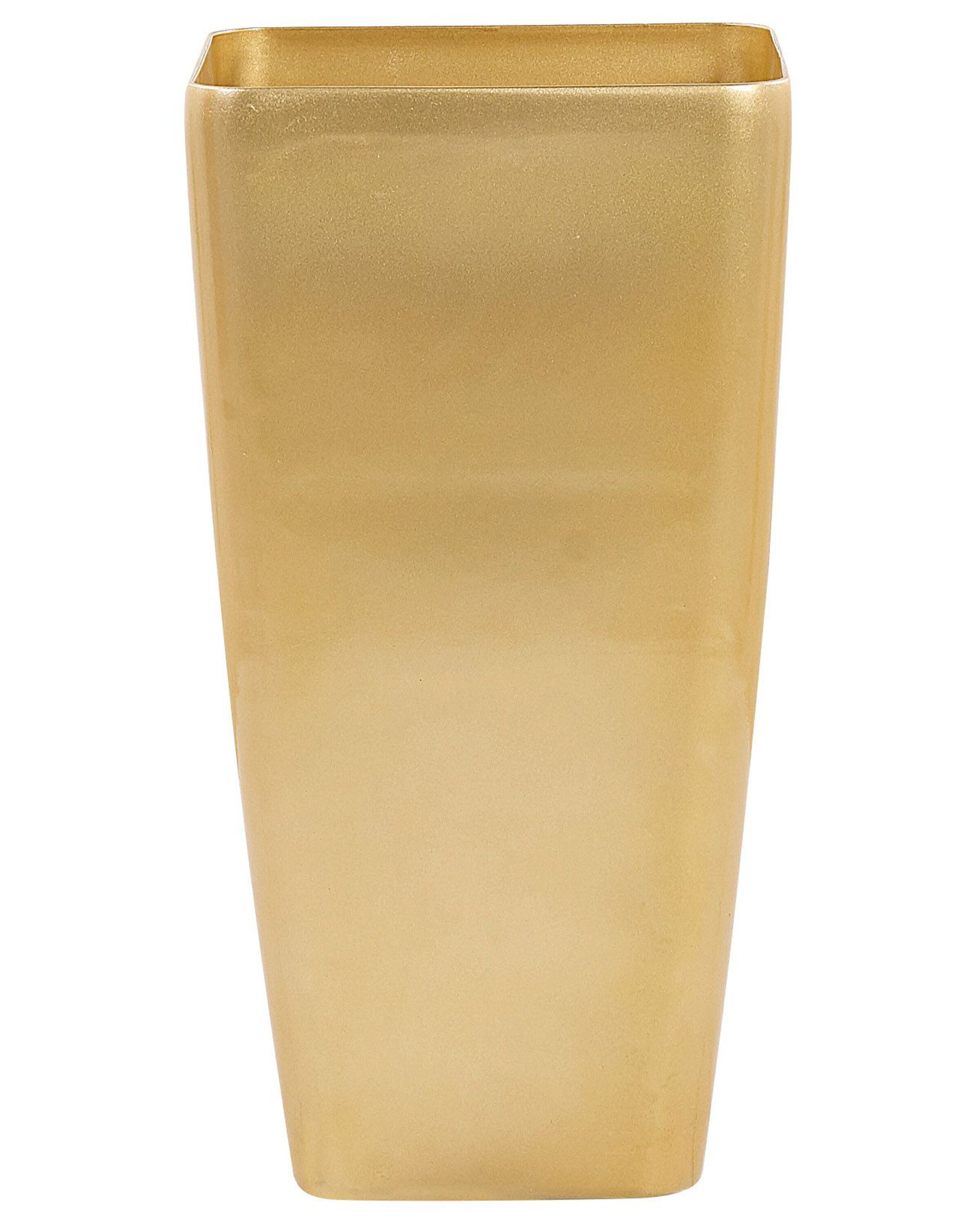 Maceta modi 40 cm dorado