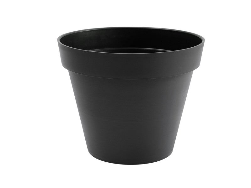 Maceta plastico diam.48 x h.40 cm gris antracita