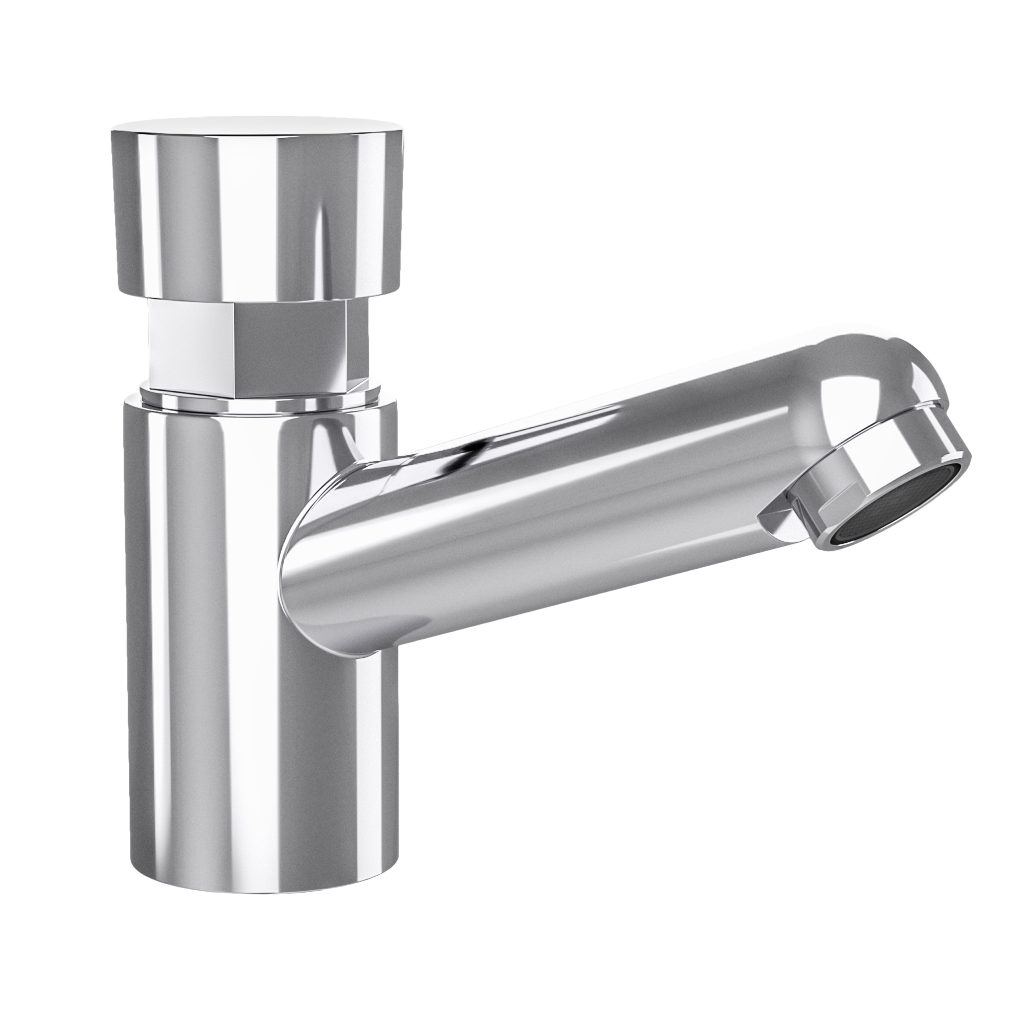 Valaz grifo de lavabo bajo temporizador cromado