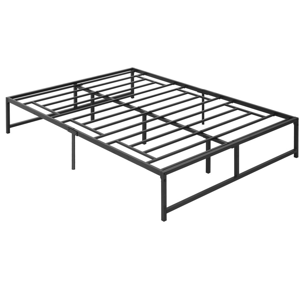 Marco de cama doble 143x197x35 cm acero Homcom