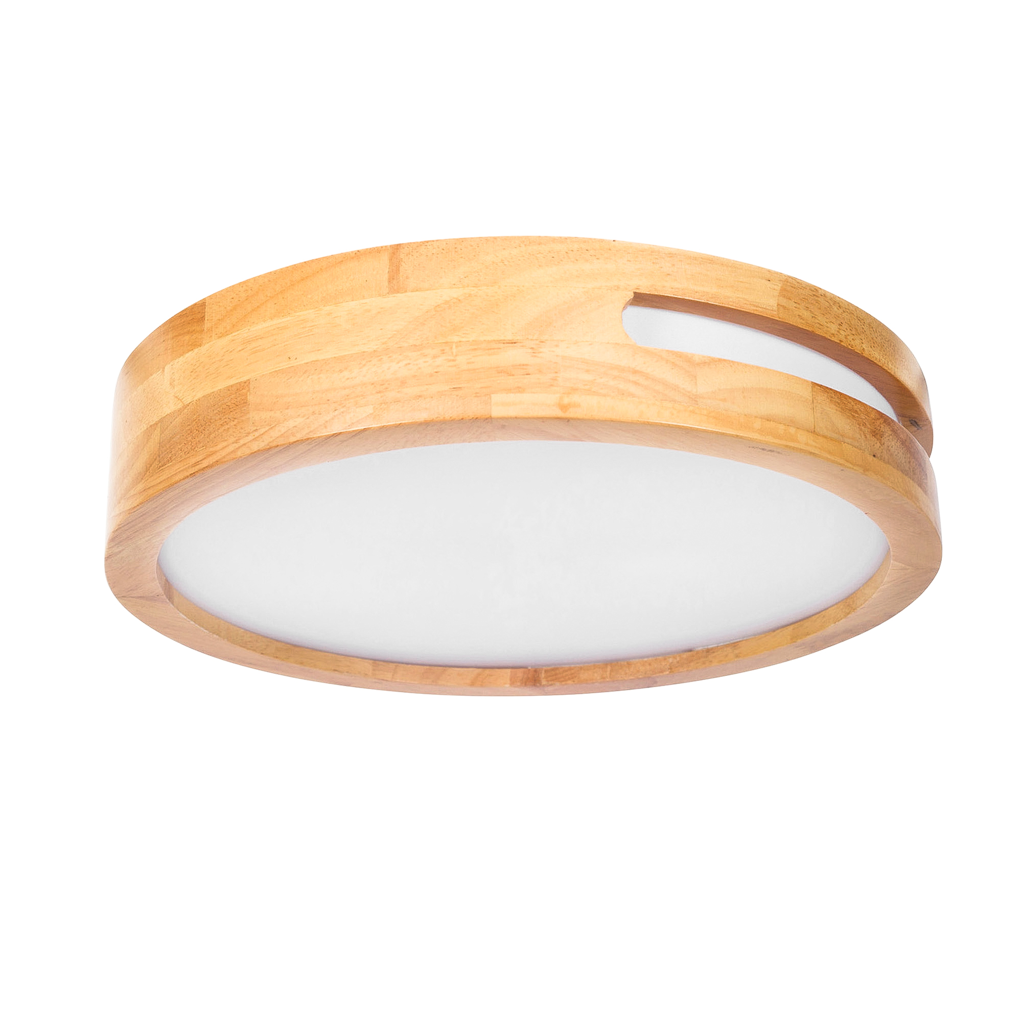 Forlight plafón LED lu 11.2w blanco neutro - 4000k madera clara para inter