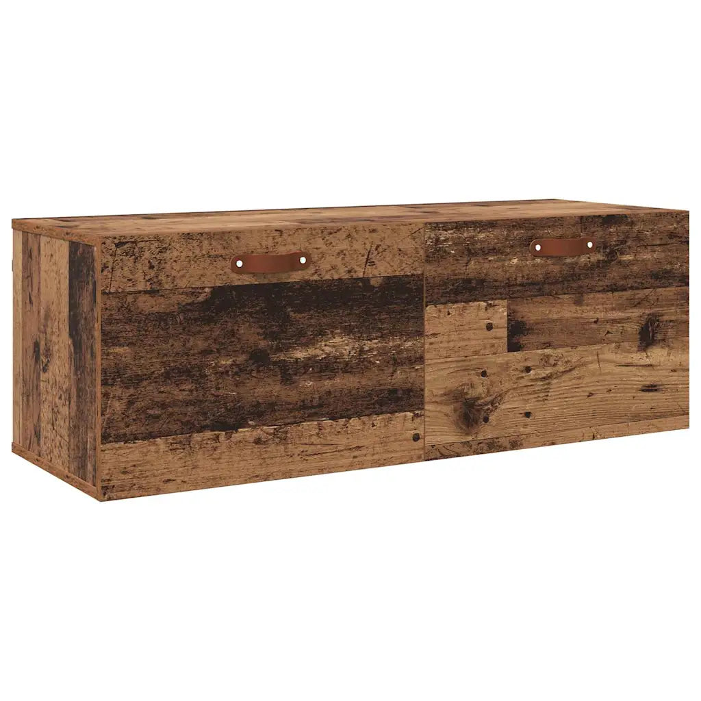 Armario de pared moderno y práctico con 2 estantes
