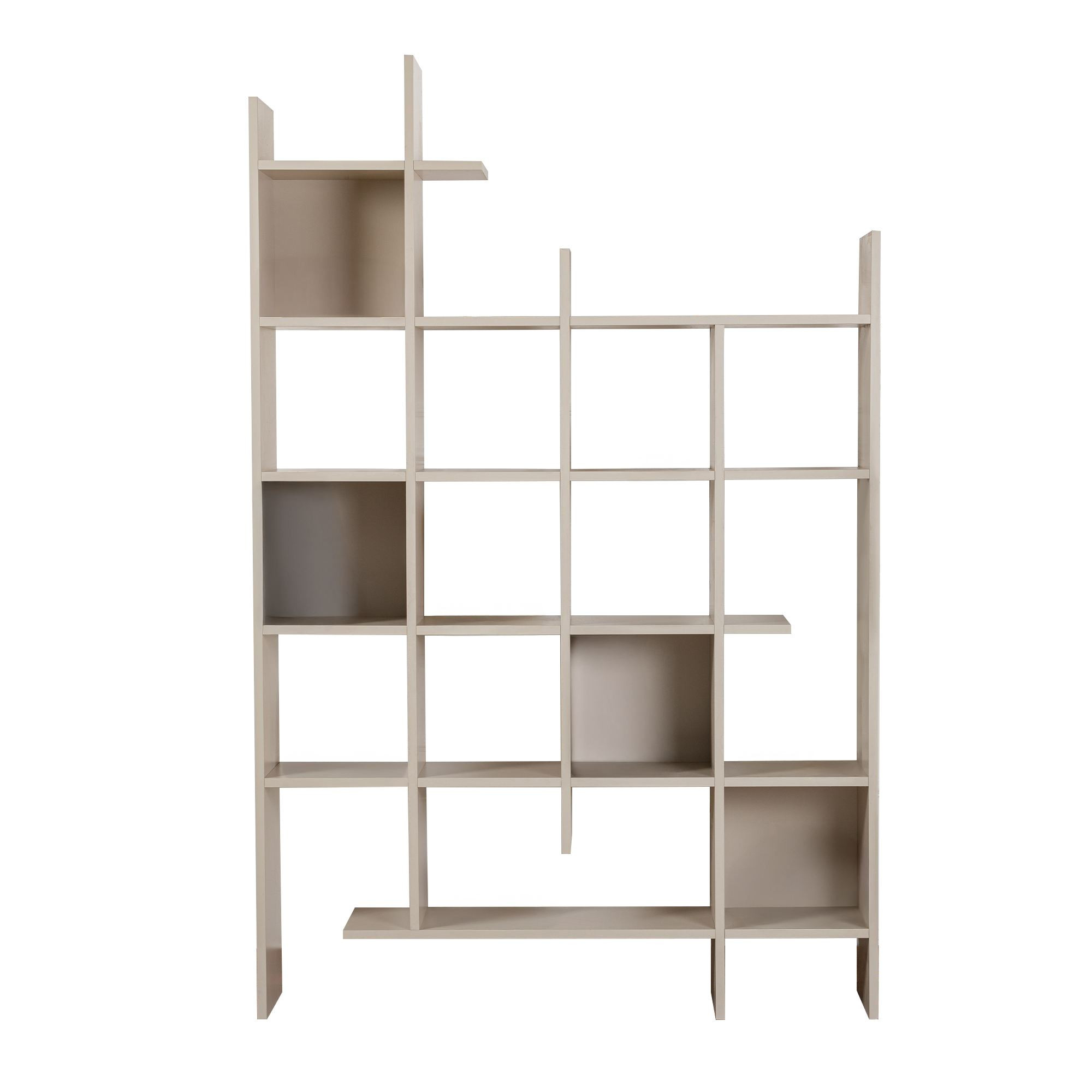 Estantería de madera <<manco>> - 122 x 25 x 188 cm - gres