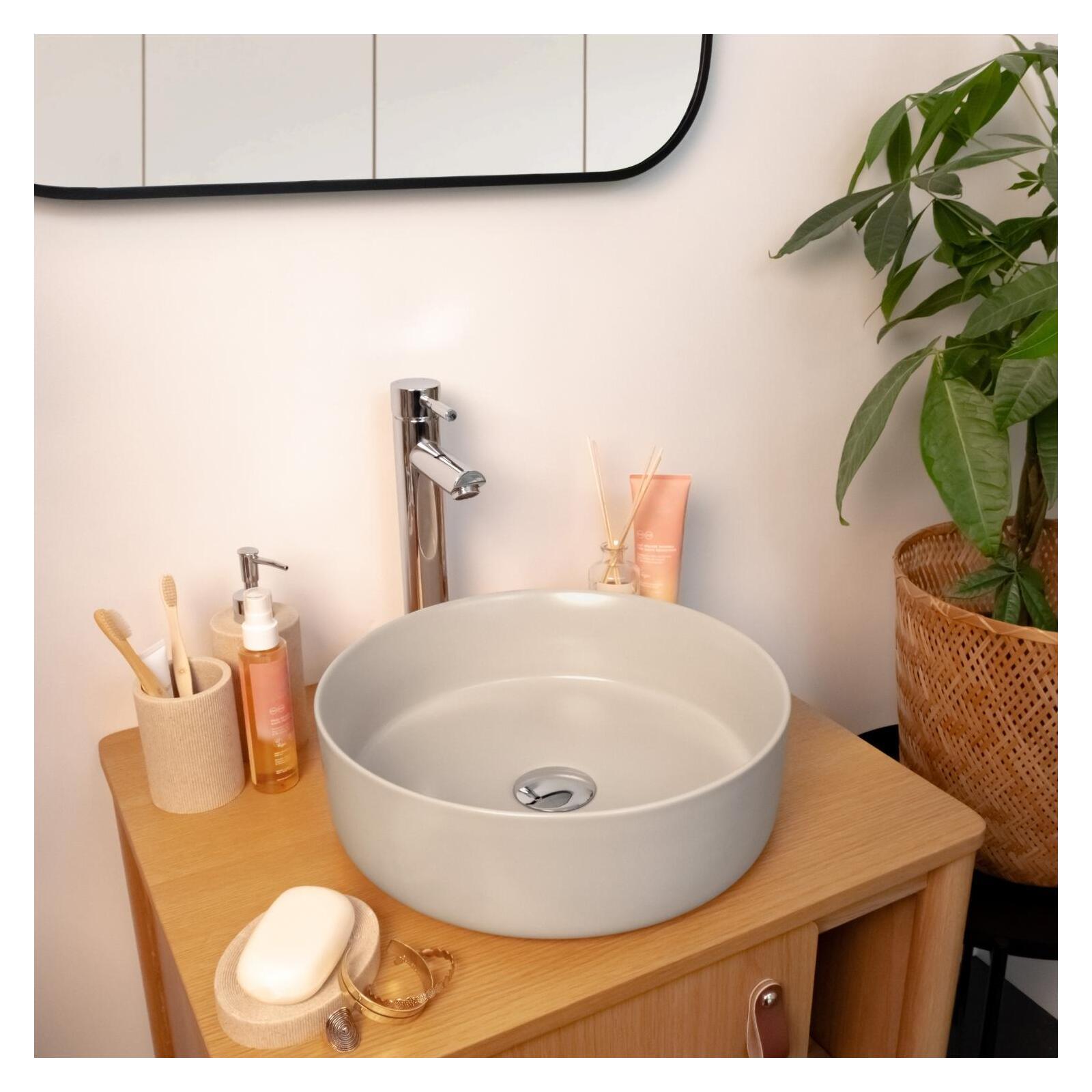 Lavabo redondo diego 36x36cm