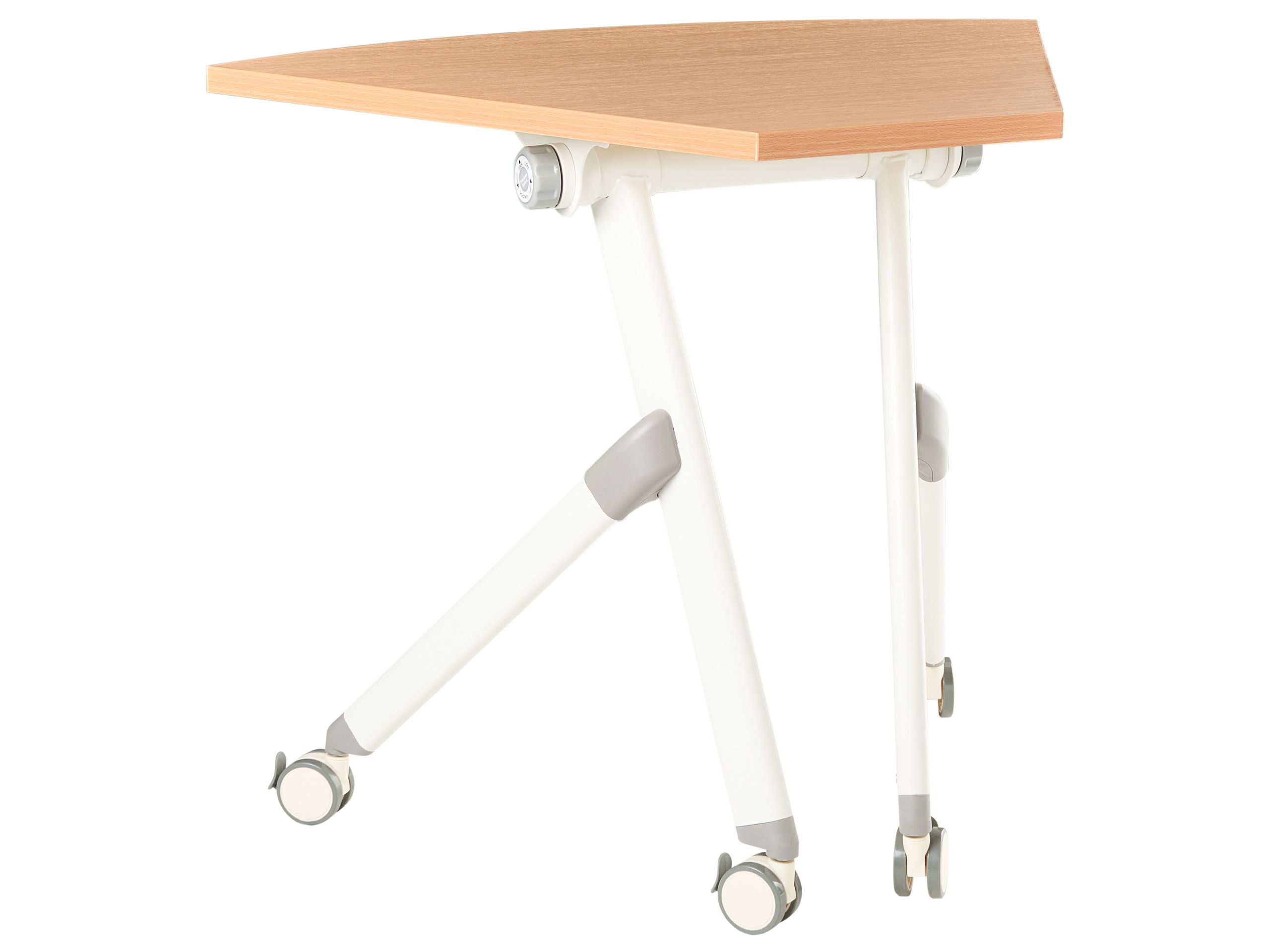 Módulo de escritorio esquinero plegable bendi 90 cm 64 cm marrón