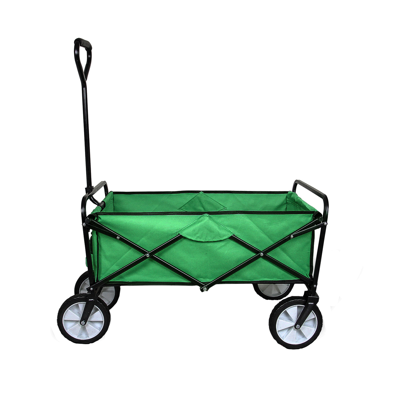 Carretilla de jardín plegable para jardinería con funda impermeable