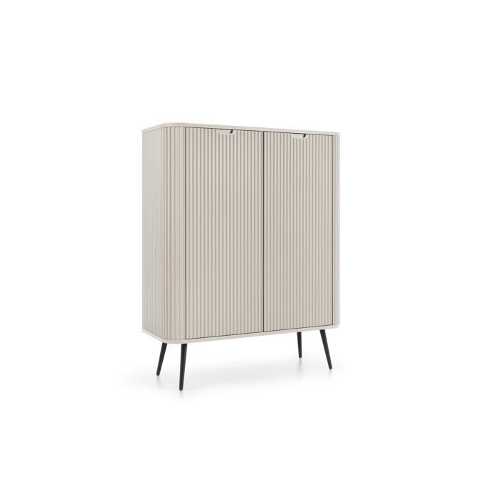 Cómoda cachemire - 103x129x39 cm - beige crema