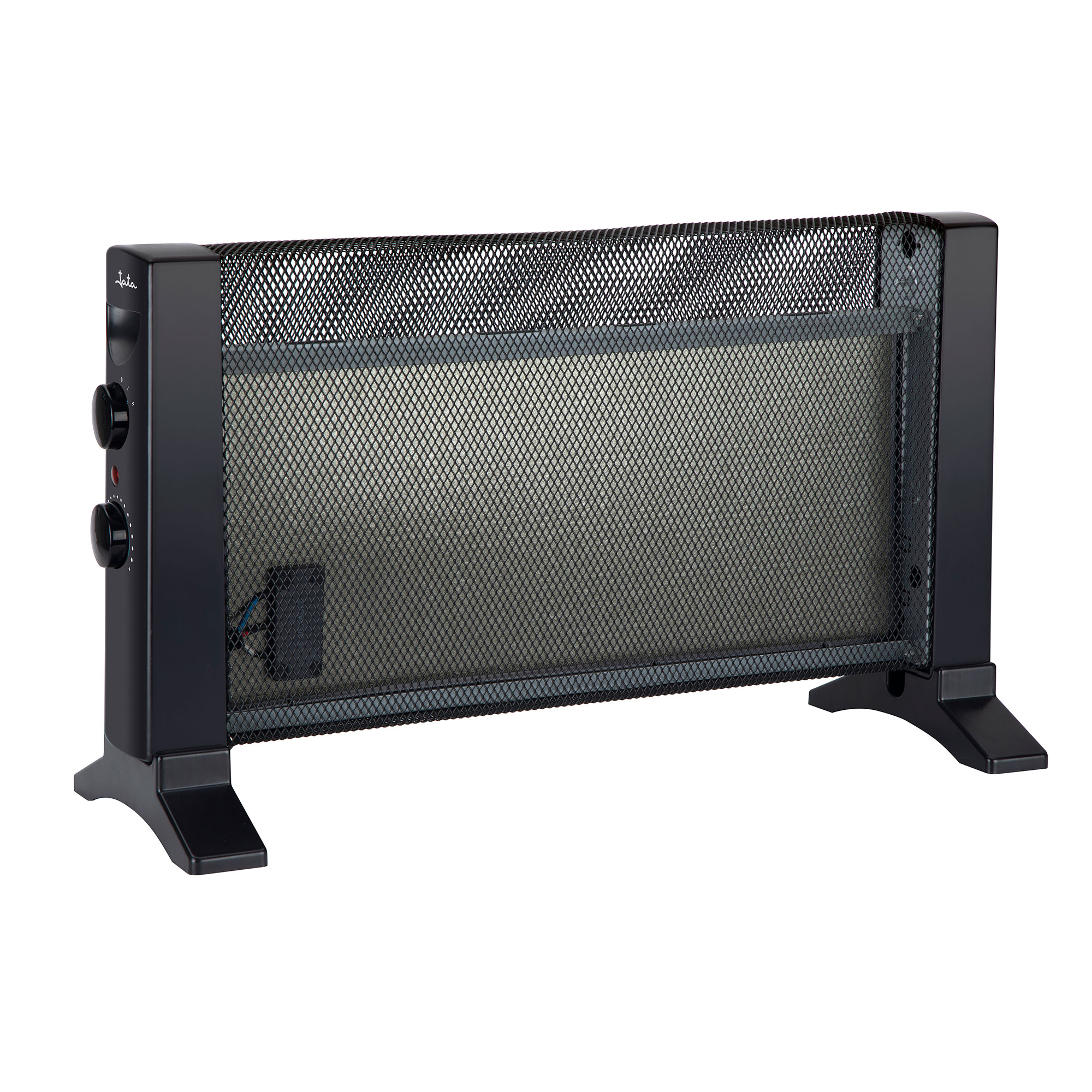 Radiador de mica bajo consumo jata jcrm2206 con 2 potencias de calor. 600 w