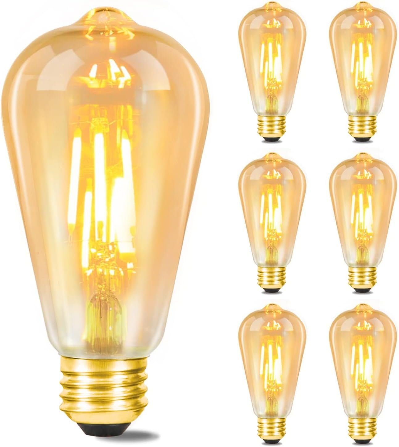 Nettlife bombillas LED E27 4 w 2700k(6er-set) 300lm