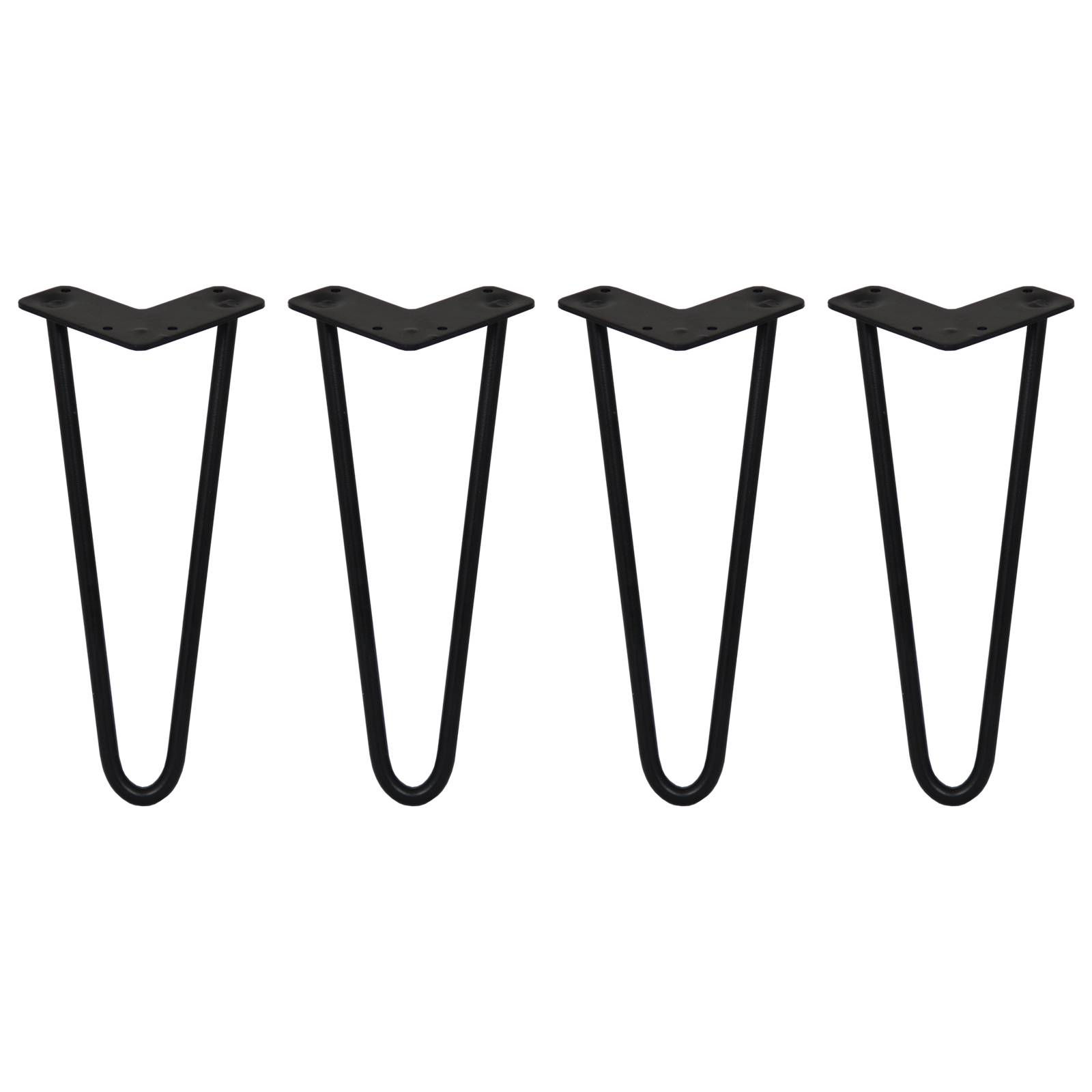 4 patas de horquilla skiski legs 30,5cm acero 2 dientes 12mm