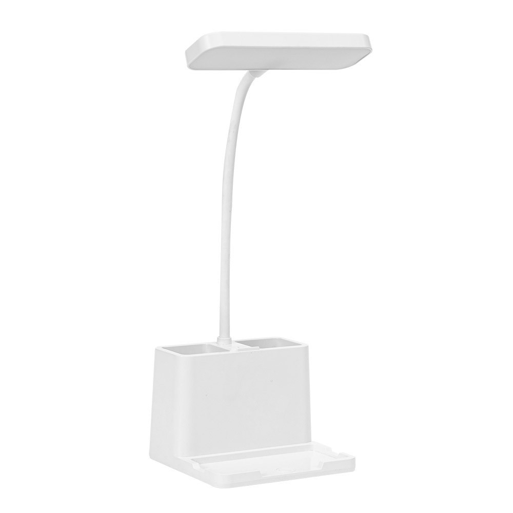 Flexo genio 6w 450lm 3000-4500-6000k blanco 35,5 cm