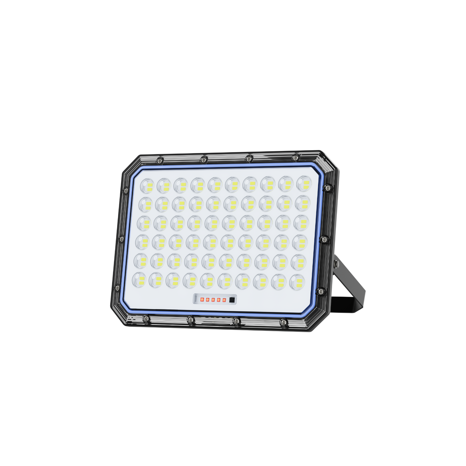Reflector solar LED alta potencia con panel monocristalino, lifepo4 - 1000w