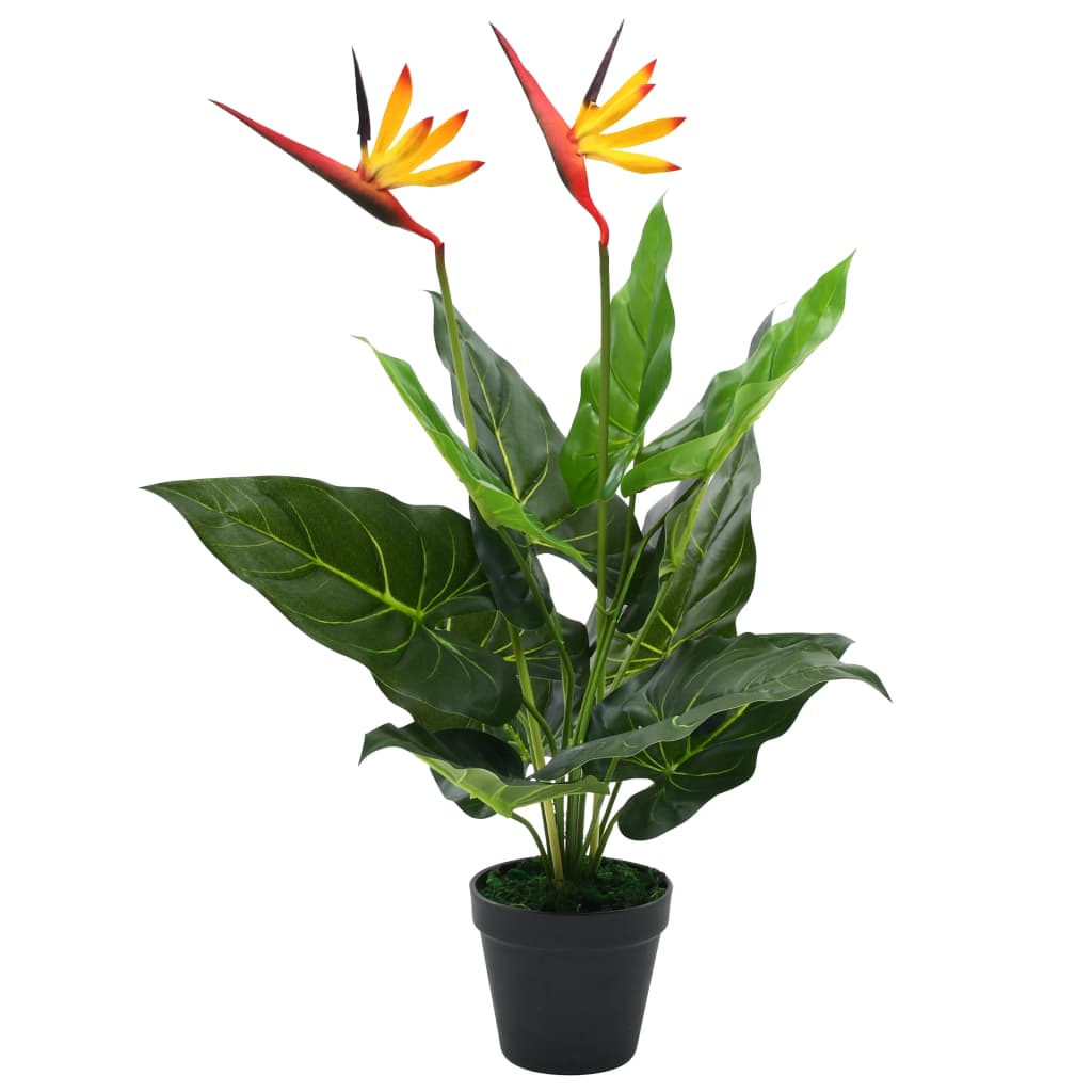 Planta strelitzia reginae ave del paraíso artificial 66 cm eerf7687