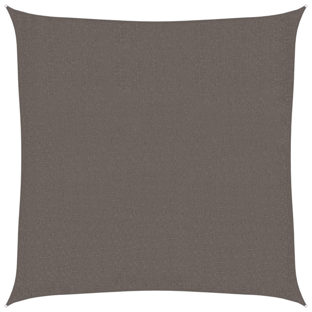 vidaXL toldo de vela gris antracita hdpe 160 g/m² 3x3 m