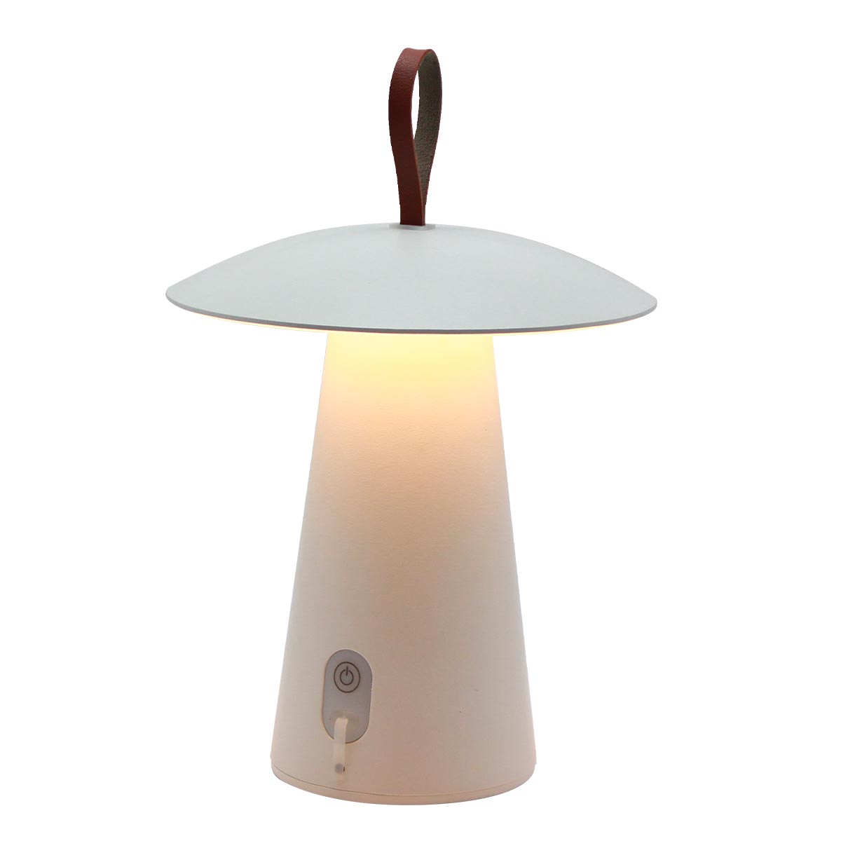 Lámpara de mesa inalámbrica h29cm fungy