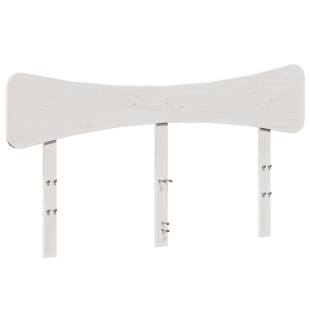 vidaXL cabecero de cama madera maciza de pino blanco 150 cm