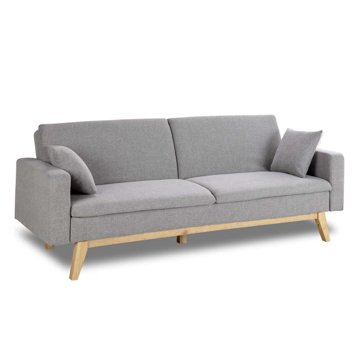 Nalui sofá cama reine gris claro