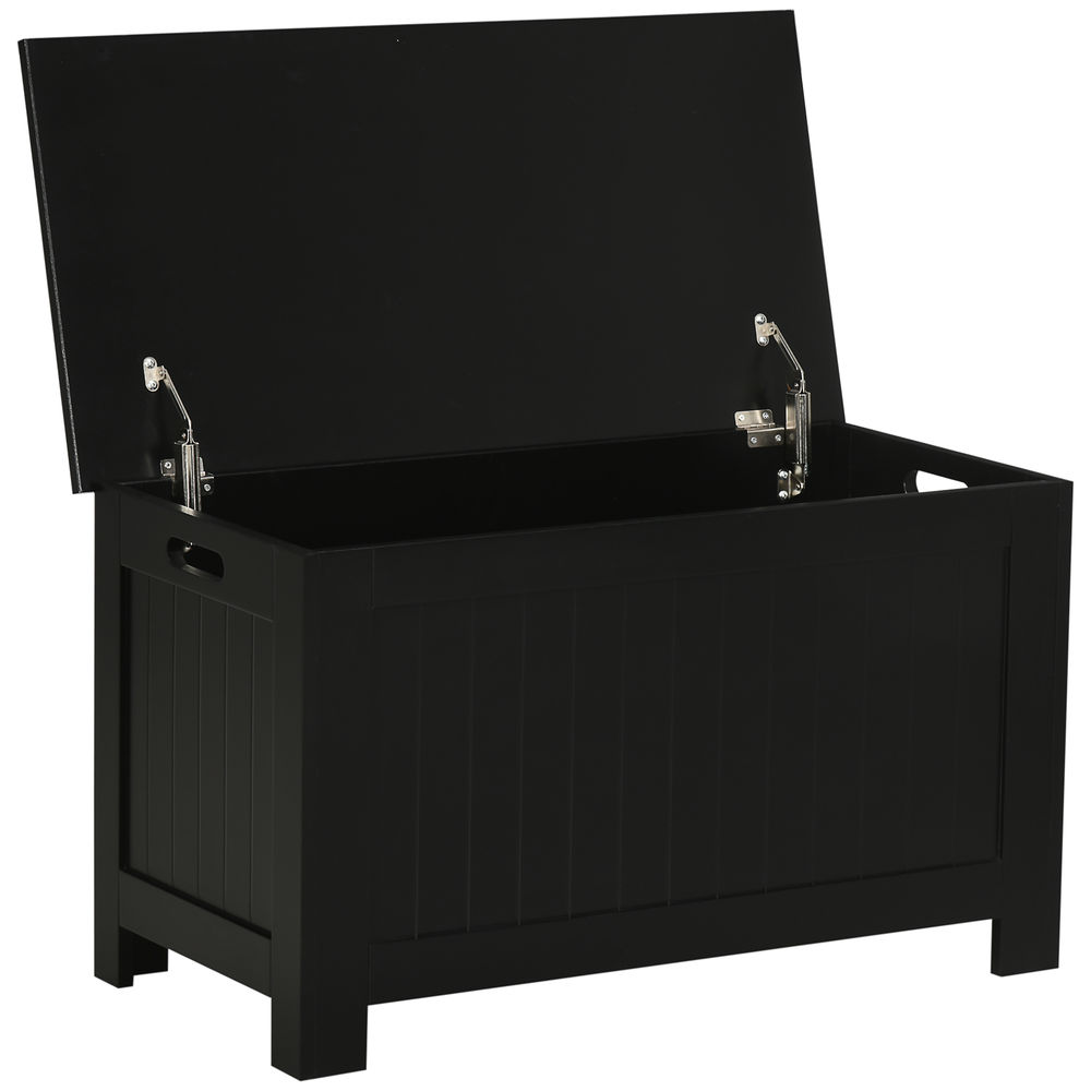 Baúl de almacenaje 81x40x46 cm mdf Homcom, hogar - muebles de dormitorio