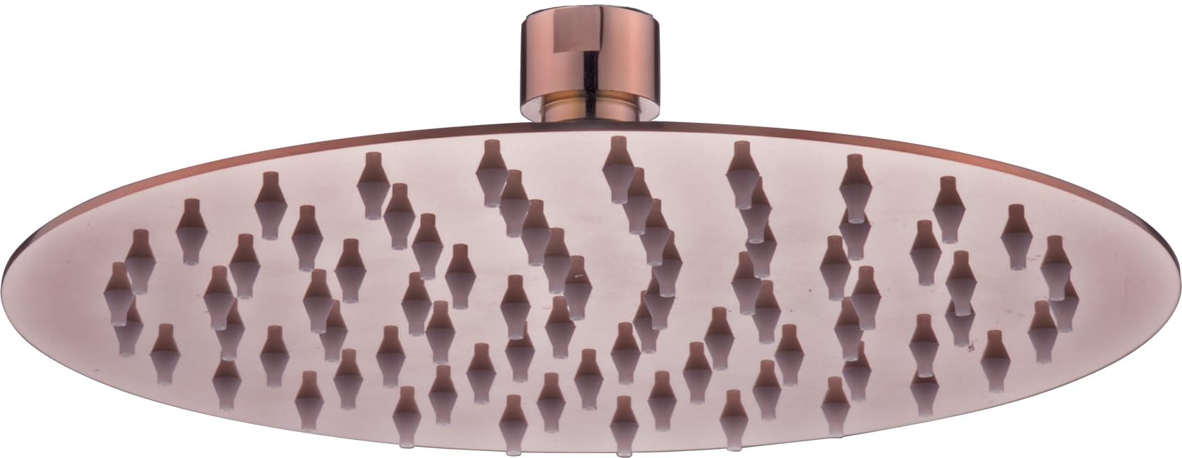 Imex - rociador ducha efecto lluvia 20cm oro rosa brillo