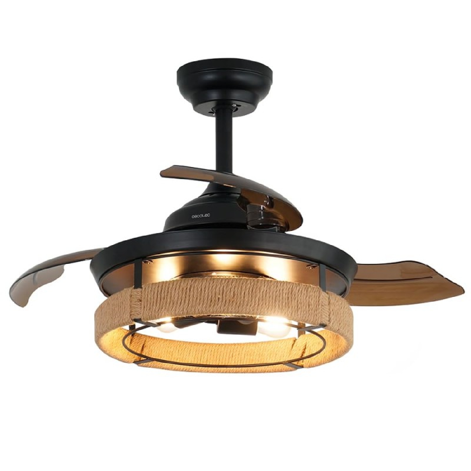 Cecotec ventilador de techo con luz energysilence aero 3600 invisible